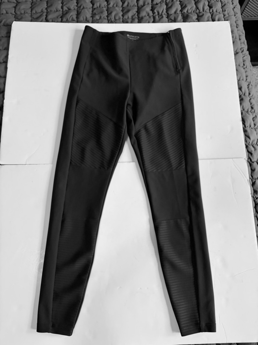 Athleta Moto Leggings Black Sizez S Street City Legging Wicking Sculp